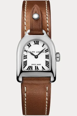 Ralph Lauren Mini stalen horloge
