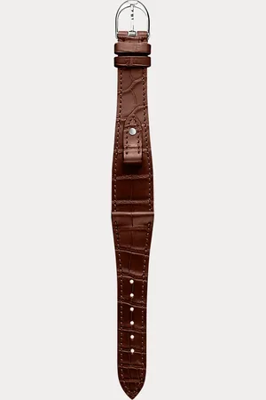Ralph Lauren Small stirrup alligatorhorlogeband
