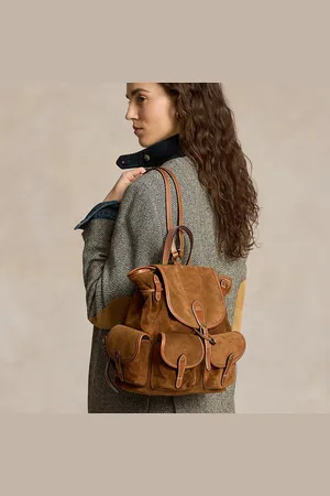 Ralph Lauren Suède Bellport rugzak