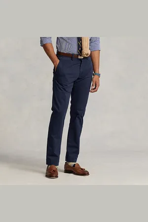 Ralph Lauren Slim fit gewassen chino met stretch