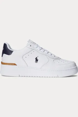 Ralph Lauren Masters Court leren sneaker