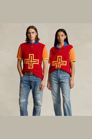 Ralph Lauren Mesh PRL x Naiomi Glasses Polo-shirt