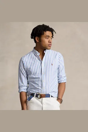 Ralph Lauren Slim fit gestreept Oxford overhemd