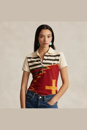 Ralph Lauren Mesh PRL x Naiomi Glasses Polo-shirt
