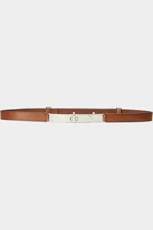 Ralph Lauren Leren riem met draaisluiting