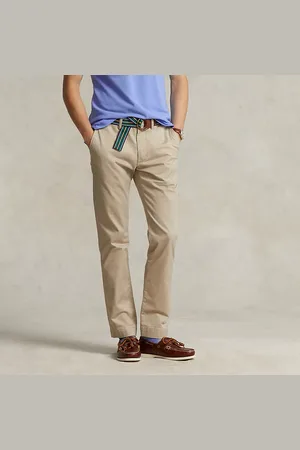 Ralph Lauren Slim fit gewassen chino met stretch