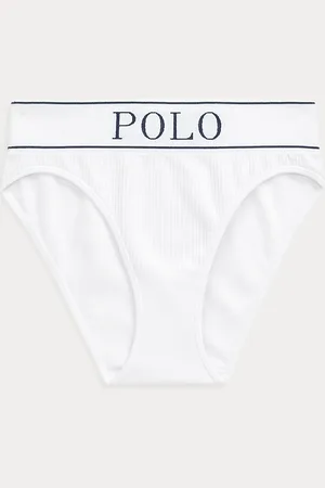 Ralph Lauren Naadloze slip met hoge taille en logo