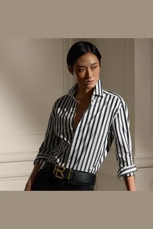 Ralph Lauren Relaxed fit overhemd met capri-kraag
