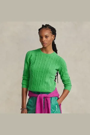 Ralph Lauren Kabelgebreide kasjmier trui