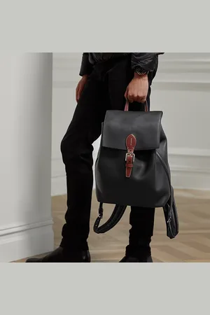 Ralph Lauren Voyager kalfsleren rugzak