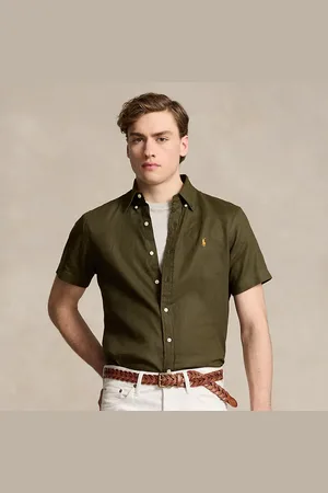 Ralph Lauren Custom fit linnen overhemd