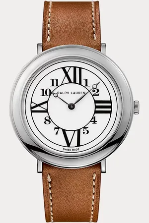 Ralph Lauren 32 mm stalen horloge