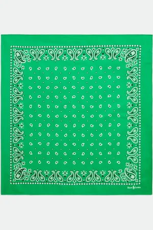 Ralph Lauren Katoenen bandana met paisleyprint