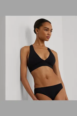 Ralph Lauren Effen hipster-bikinibroekje