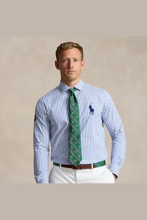Ralph Lauren Gestreept keperstof Wimbledon overhemd