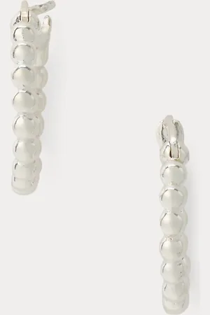 Ralph Lauren Sterling zilveren oorringen met kralen