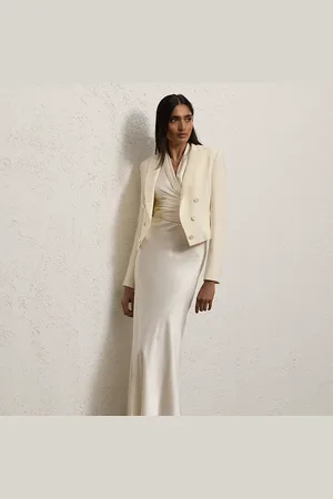 Ralph Lauren Masina satijnen rok met stretch