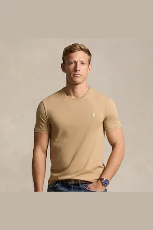 Ralph Lauren Custom slim jersey T-shirt ronde hals