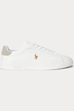 Ralph Lauren Heritage Court II leren sneaker