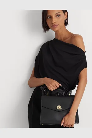 Ralph Lauren Farrah medium leren tas