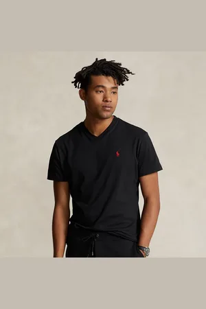Ralph Lauren Classic fit jersey T-shirt met V-hals