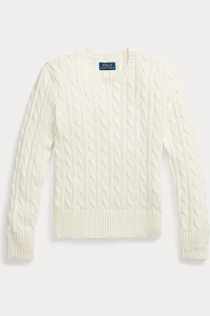 Ralph Lauren Kabelgebreide katoenen trui