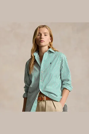 Ralph Lauren Relaxed fit gestreept katoenen overhemd