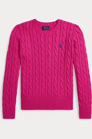 Ralph Lauren Kabelgebreide katoenen trui