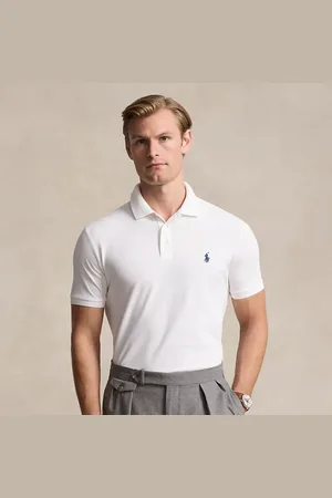 Ralph Lauren Custom slim fit stretch mesh Polo-shirt