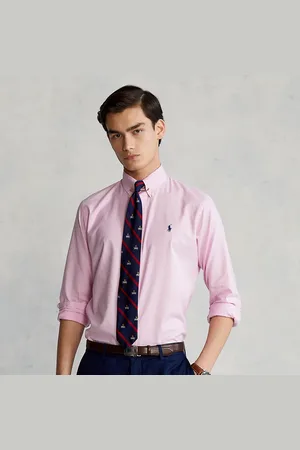 Ralph Lauren Custom fit Oxford overhemd met stretch