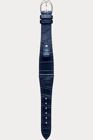 Ralph Lauren Small stirrup alligatorhorlogeband