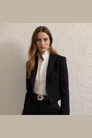 Ralph Lauren Spencer wollen crêpe smokingjasje