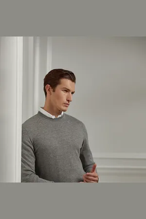 Ralph Lauren Kasjmier trui met ronde hals