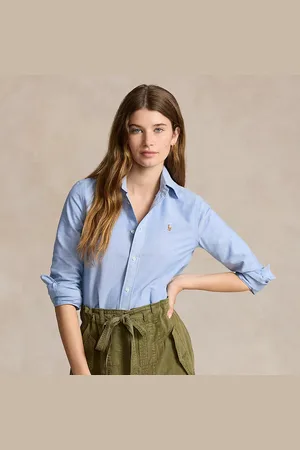 Ralph Lauren Het iconische slim fit Oxford overhemd
