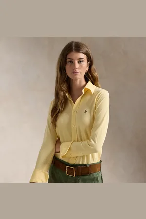 Ralph Lauren Slim fit katoenen Oxford overhemd