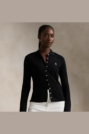 Ralph Lauren Overhemd met lange mouwen en polokraag
