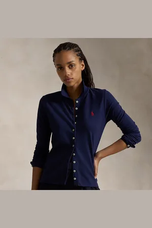 Ralph Lauren Overhemd met lange mouwen en polokraag