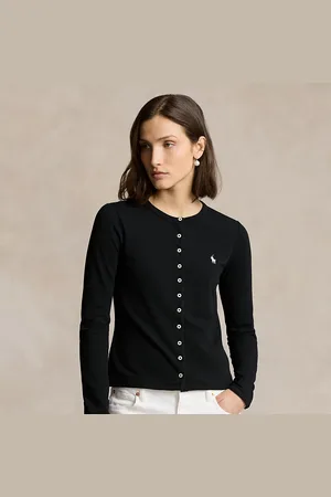 Ralph Lauren Stretch katoenen vest met ronde hals