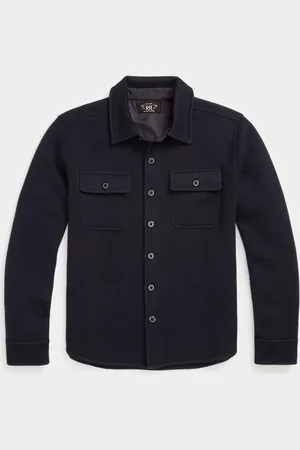 Ralph Lauren Birdseye jacquard wollen werktrui