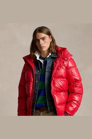 Ralph Lauren Het glanzende Gorham donsjack