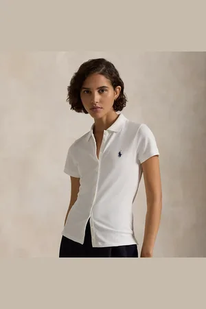 Ralph Lauren Polo-shirt met knoopsluiting