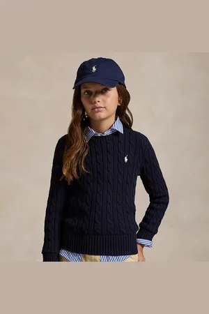 Ralph Lauren Kabelgebreide katoenen trui