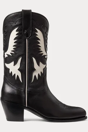 Ralph Lauren Leren cowboylaars