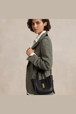 Ralph Lauren Kleine leren Polo ID draagtas
