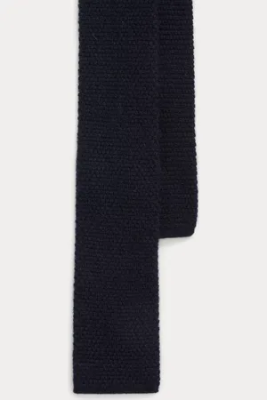 Ralph Lauren Gebreide kasjmier stropdas