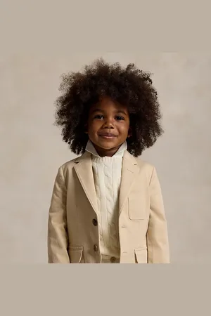 Ralph Lauren Chino blazer met stretch