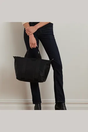 Ralph Lauren Stevie extra grote nylon tas met rits