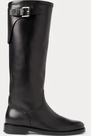 Ralph Lauren Sawyer kalfsleren laars