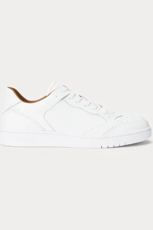 Ralph Lauren Leren tennissneaker