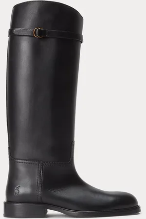 Ralph Lauren Hoge kalfsleren rijlaars